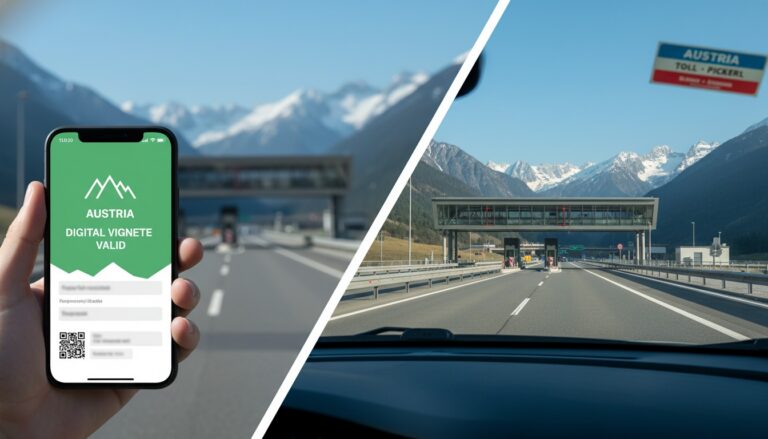 Österreich Vignette 2024: Wo kaufen, Preise und digitale vs. Klebevignette